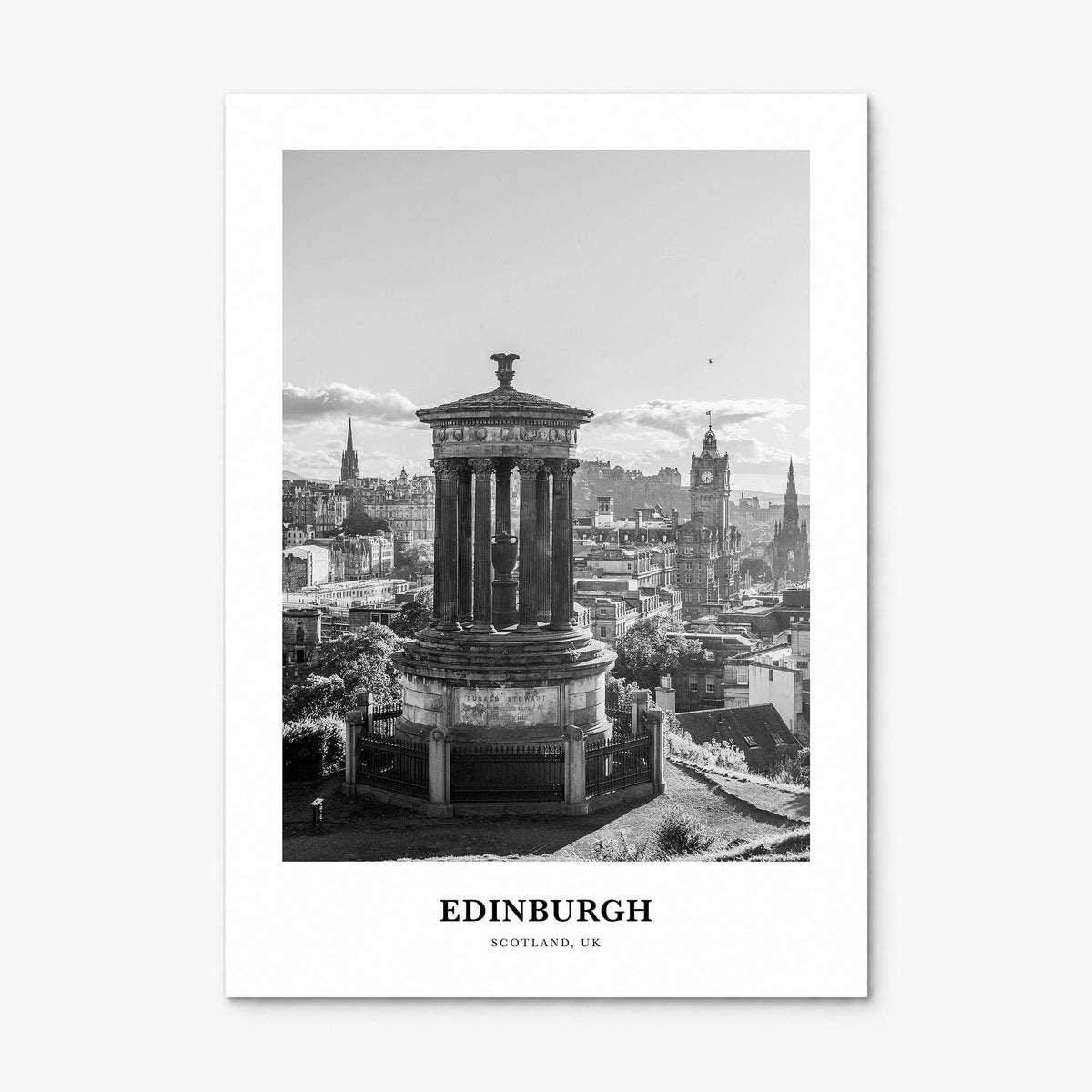 Edinburgh Classic No 2 Poster, print only (unframed)