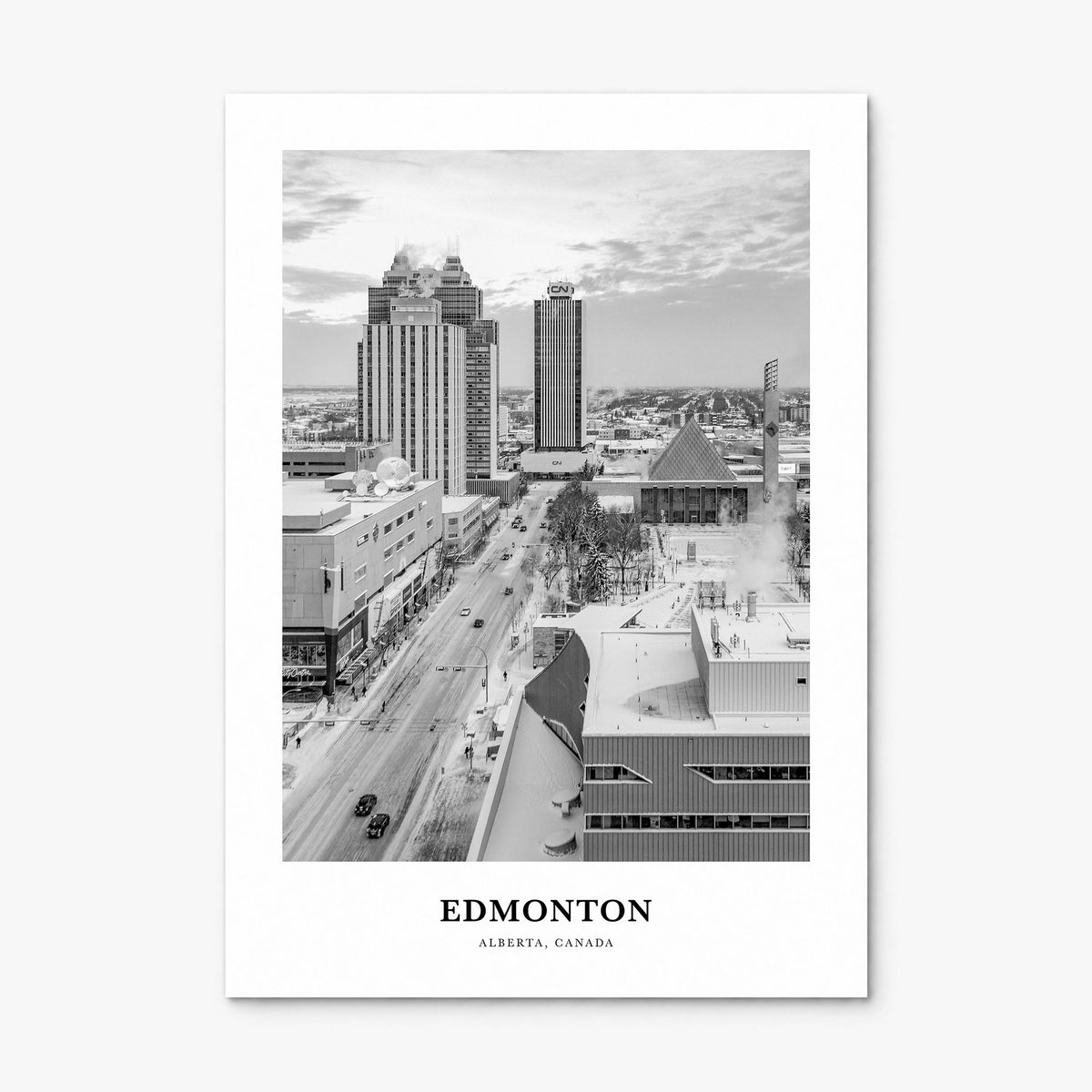 Edmonton Classic No 1 Poster, print only (unframed)