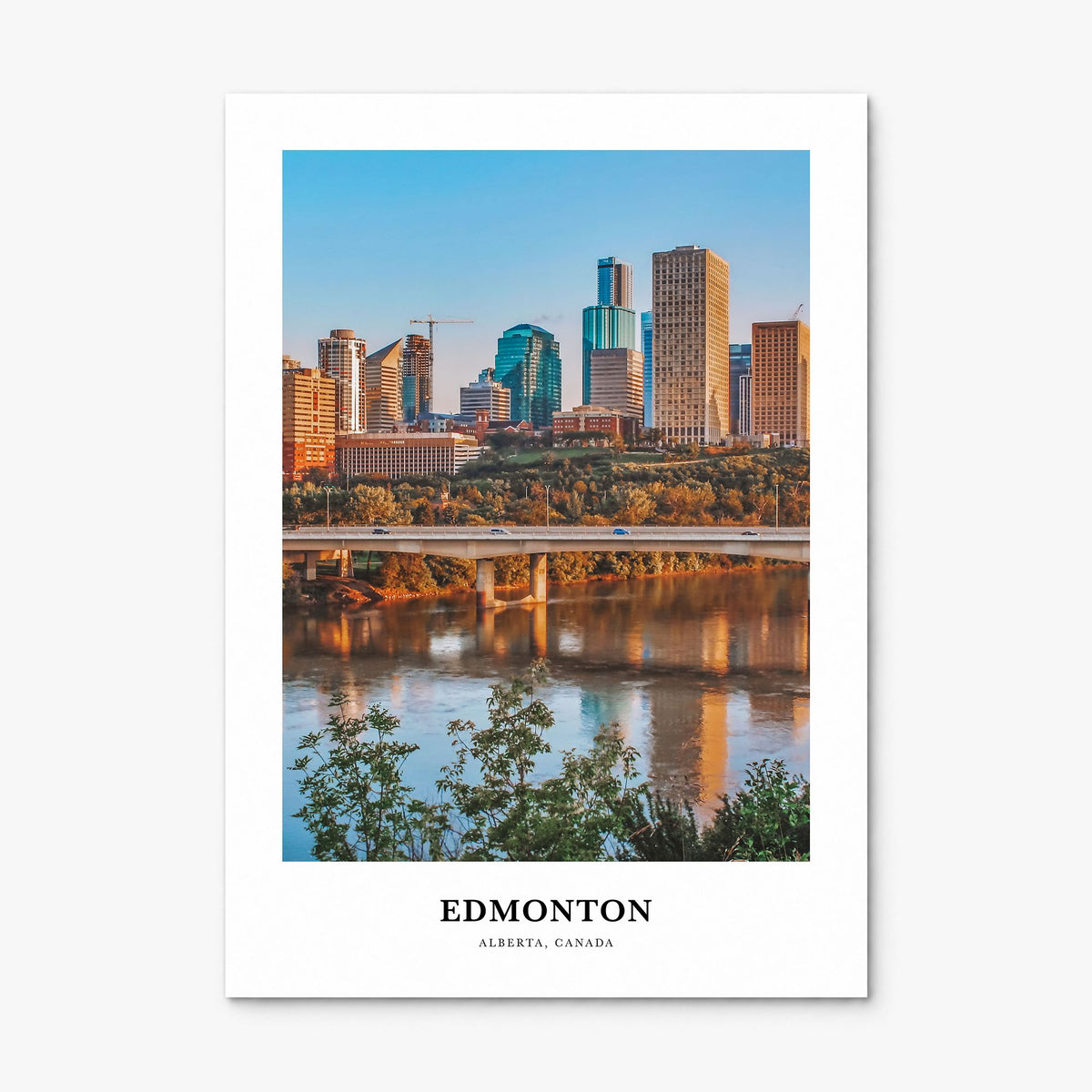 Edmonton Classic No 2 Poster, print only (unframed)