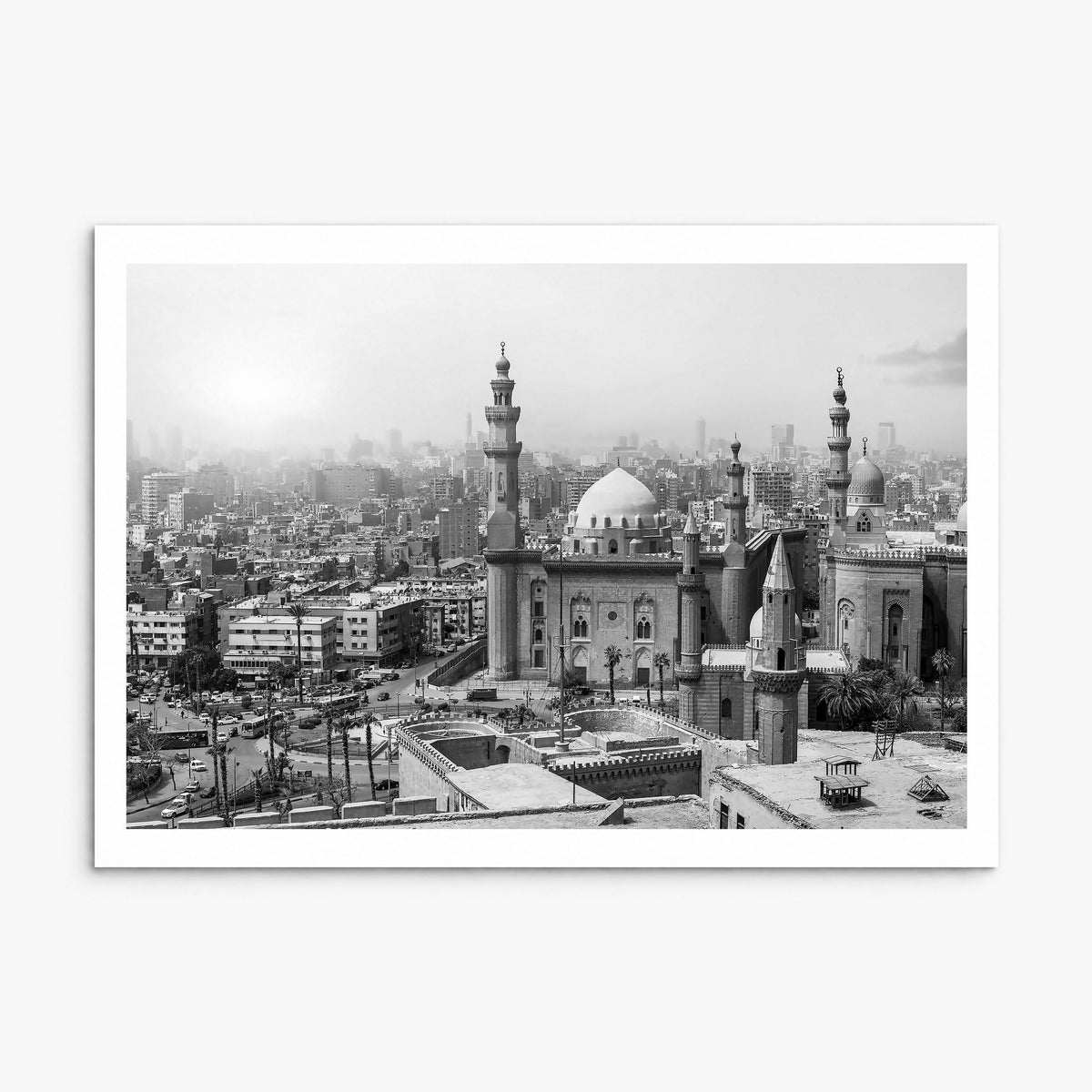 Egypt Photo Poster, print only (unframed), white border