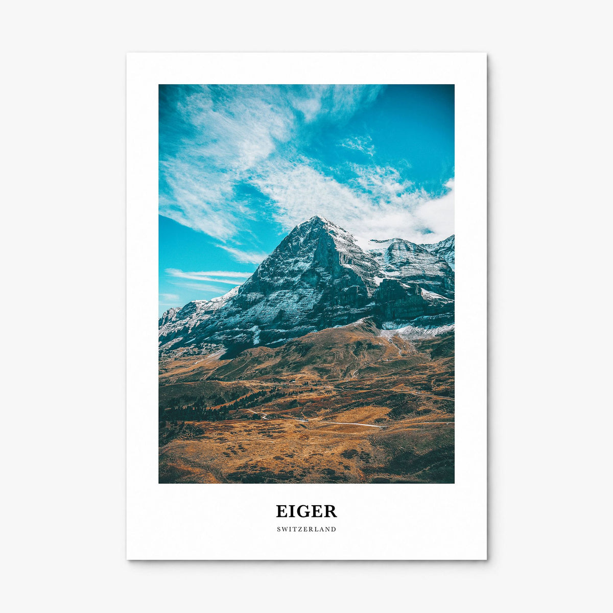 Eiger Classic Poster, print only (unframed)