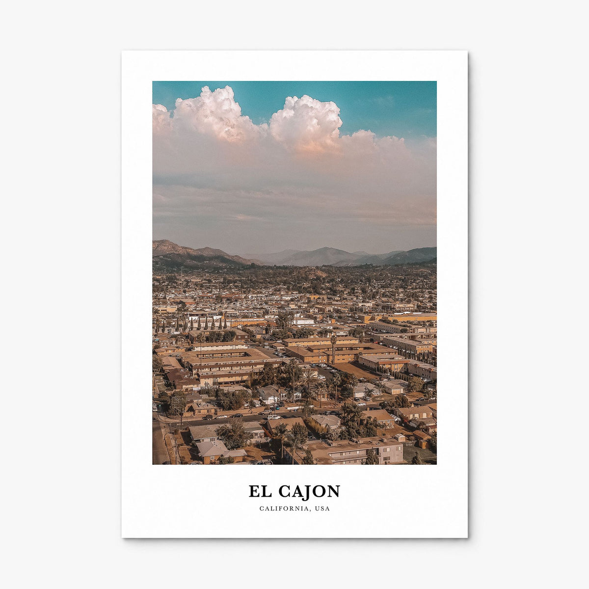 El Cajon Classic Poster, print only (unframed)