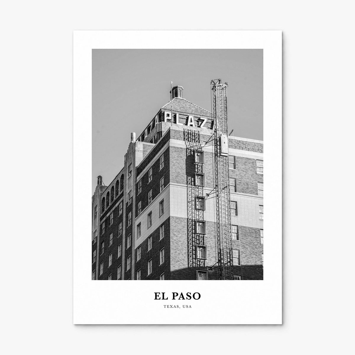 El Paso Classic No 1 Poster, print only (unframed)