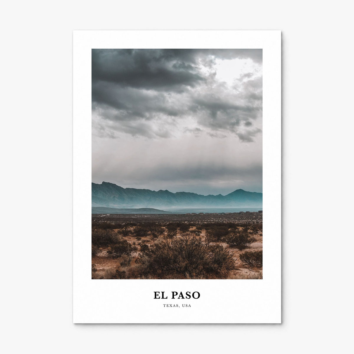 El Paso Classic No 2 Poster, print only (unframed)