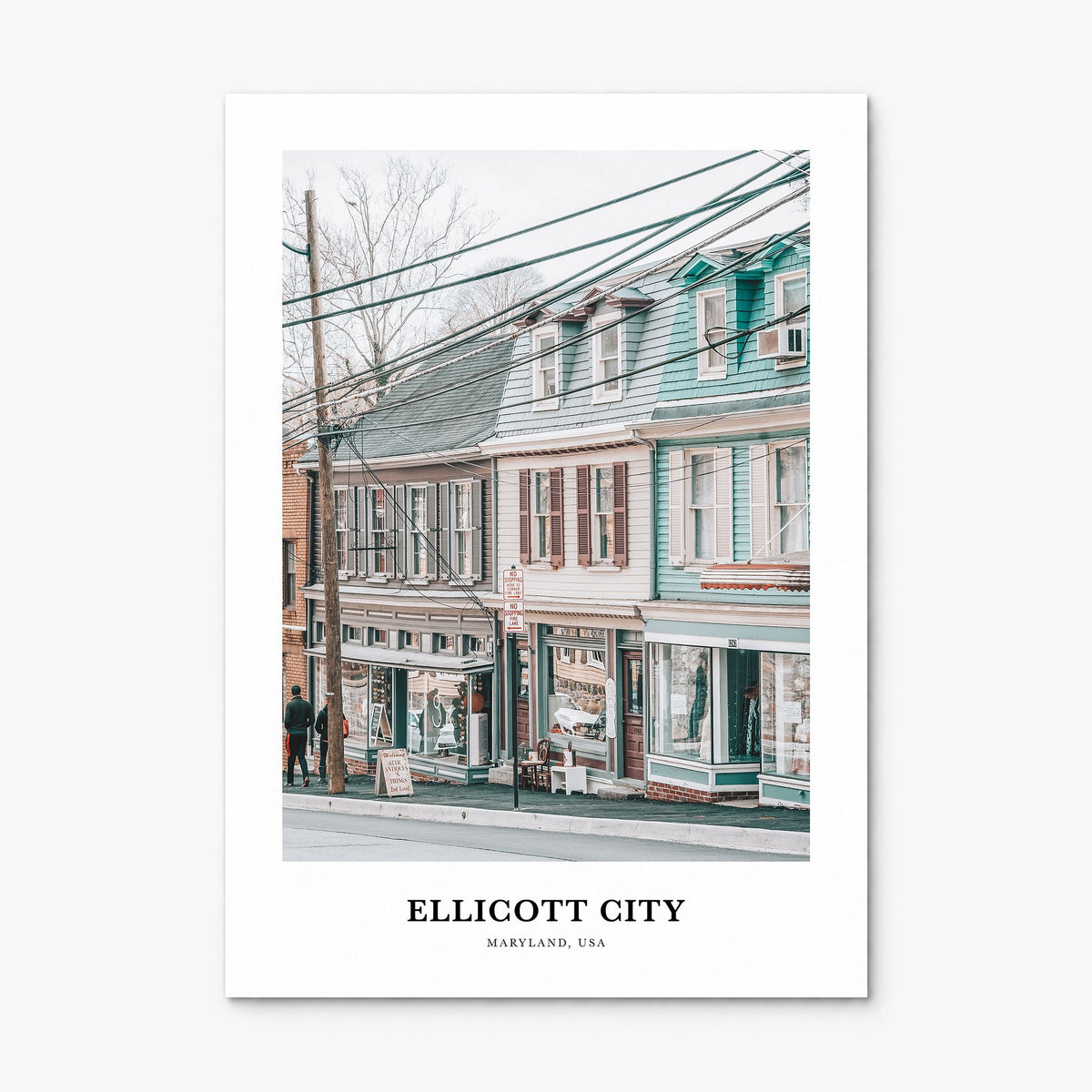 Ellicott City Classic Poster, print only (unframed)