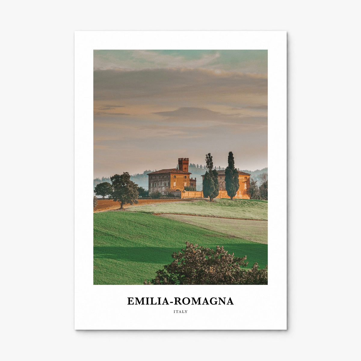 Emilia-Romagna Classic Poster, print only (unframed)