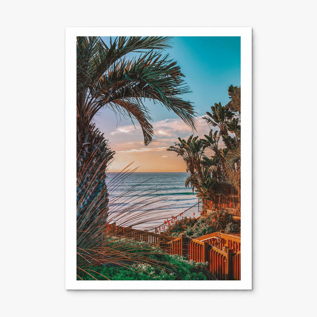 Encinitas Photo No 5 Poster, print only (unframed), white border