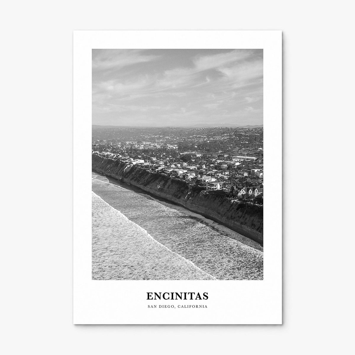 Encinitas Classic No 3 Poster, print only (unframed)