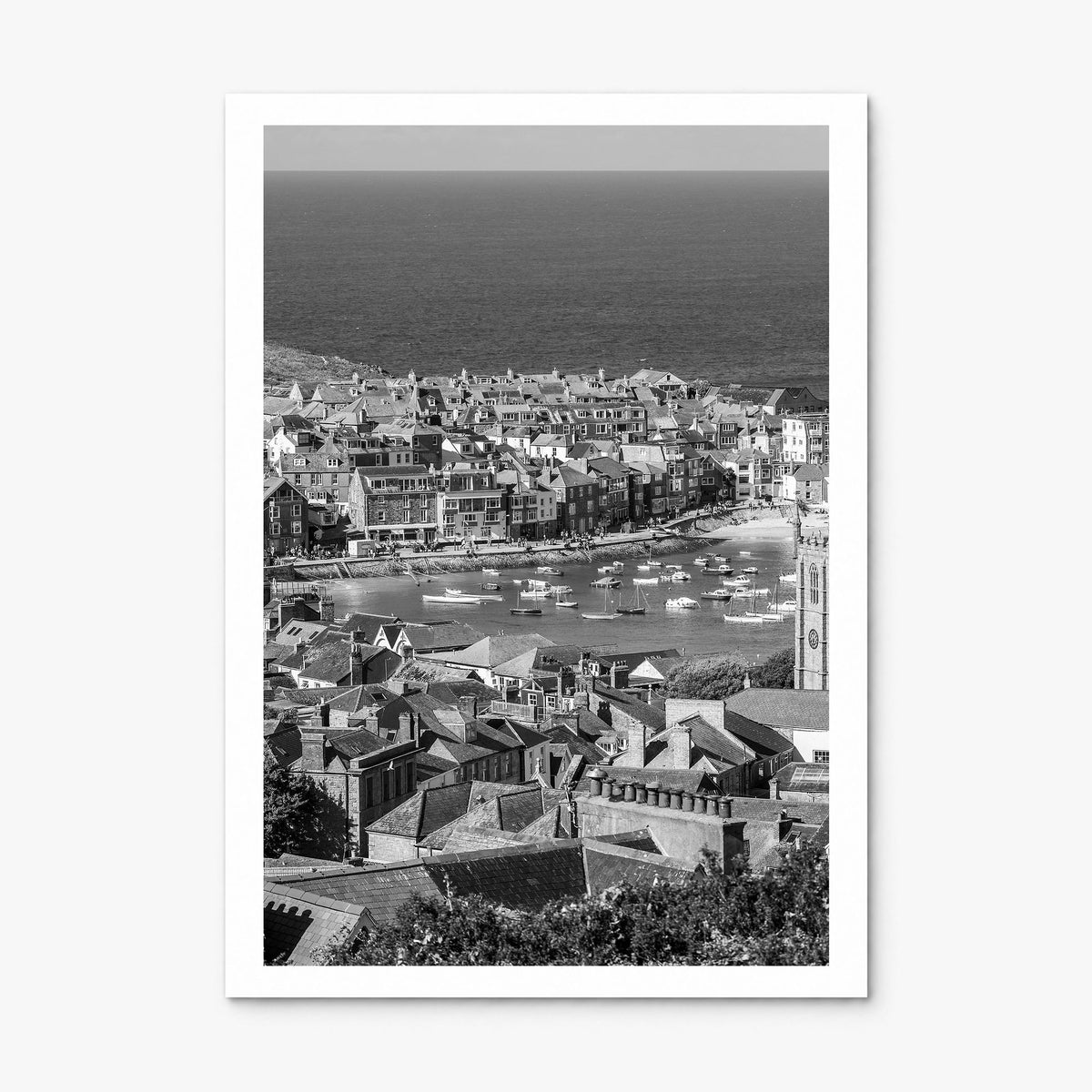 England Photo Poster, print only (unframed), white border