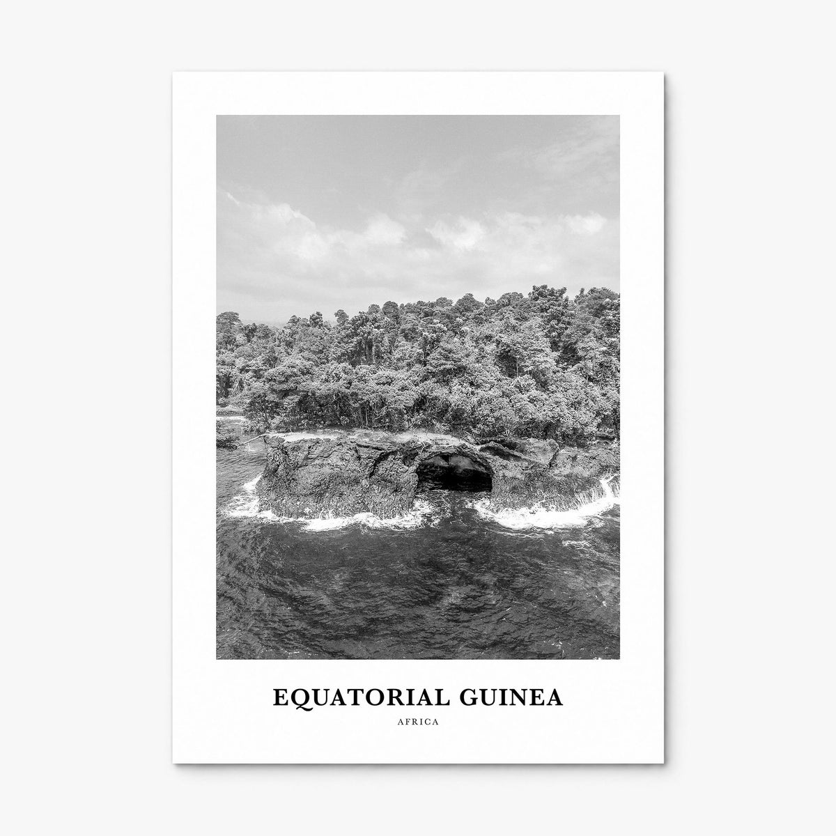 Equatorial Guinea Classic Poster, print only (unframed)