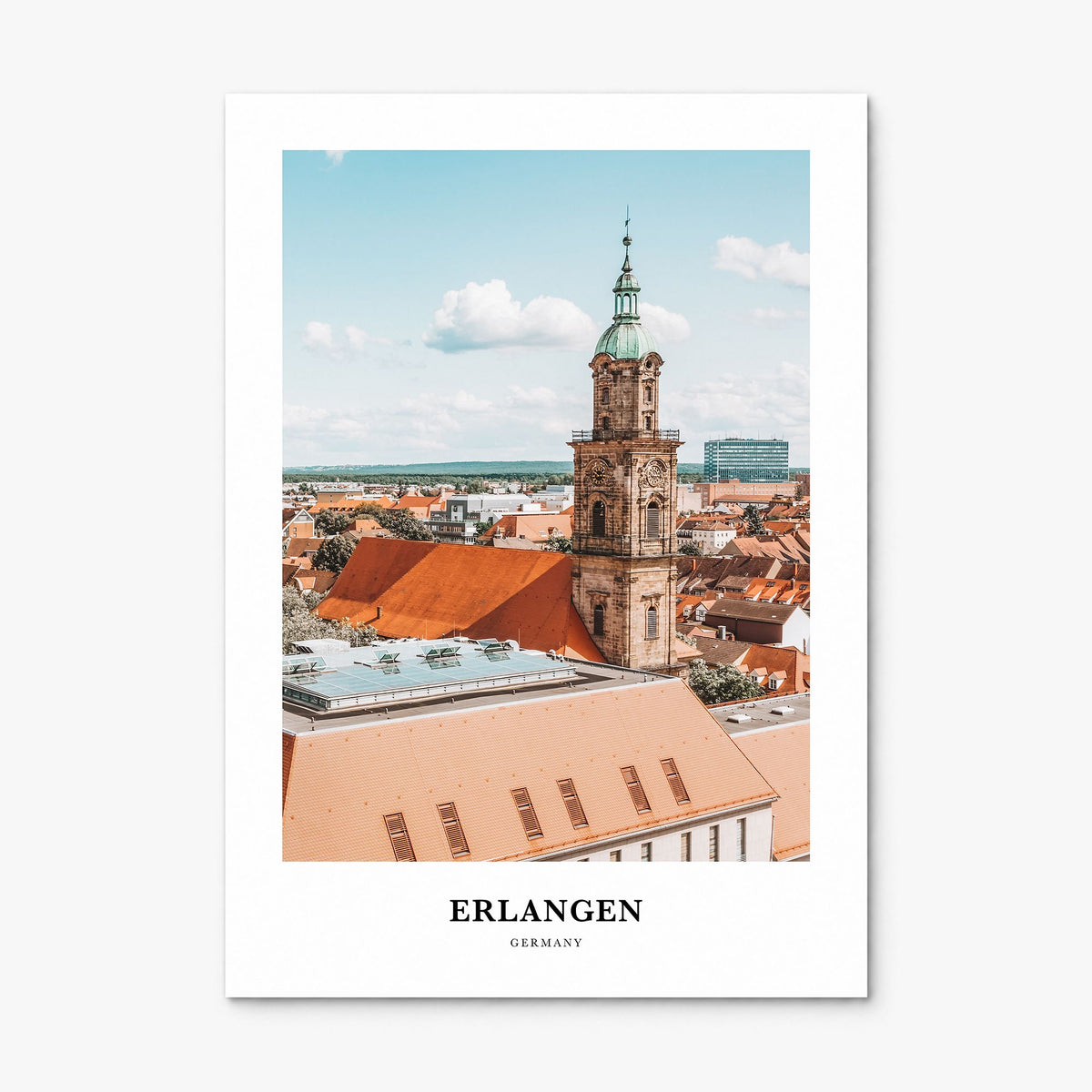 Erlangen Classic Poster, print only (unframed)
