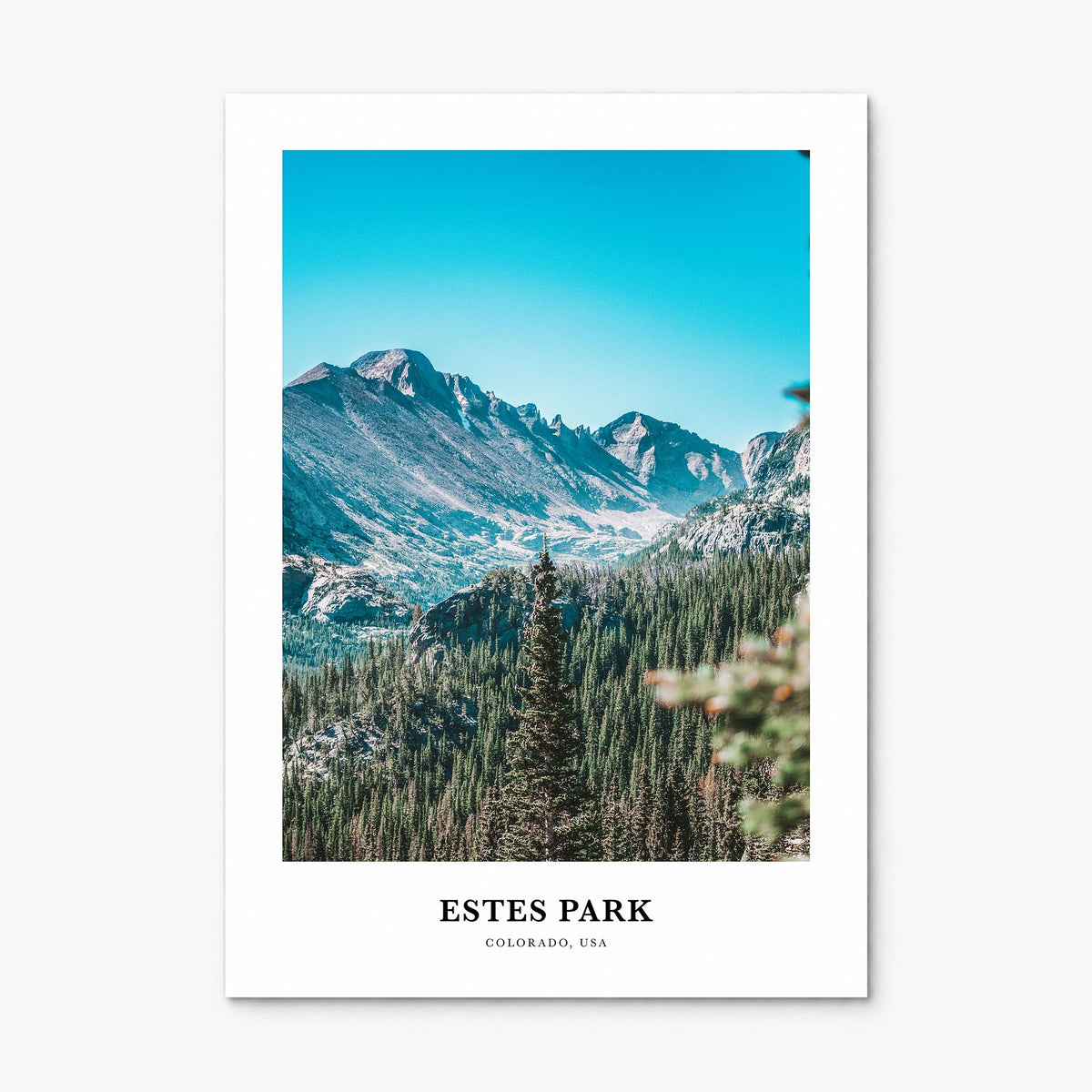 Estes Park Classic Poster, print only (unframed)