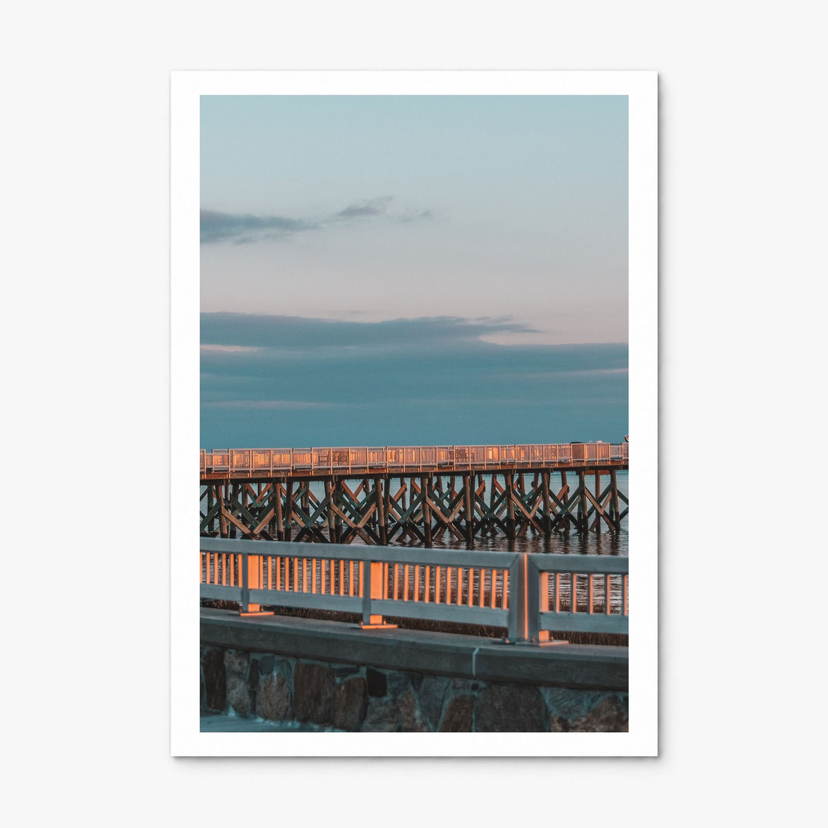 Fairfield Photo Poster, print only (unframed), white border