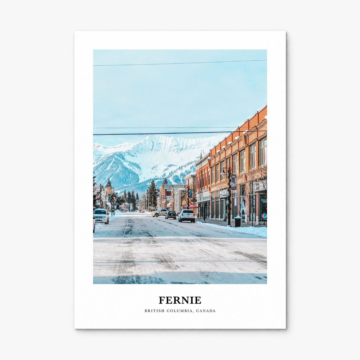 Fernie Classic Poster, print only (unframed)
