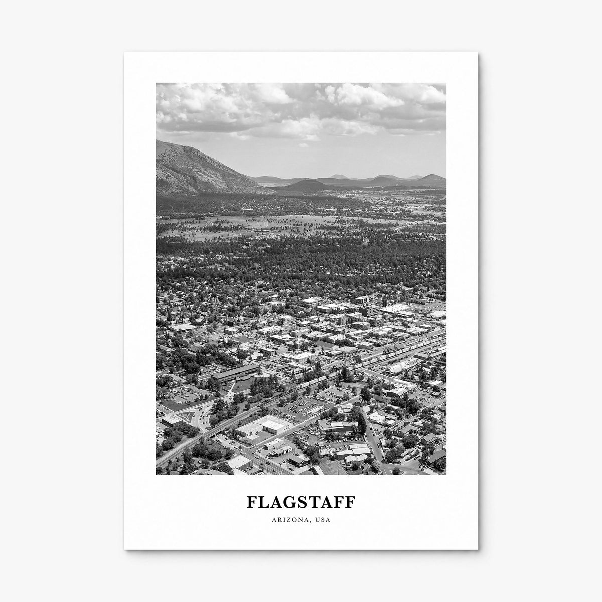 Flagstaff Classic Poster, print only (unframed)
