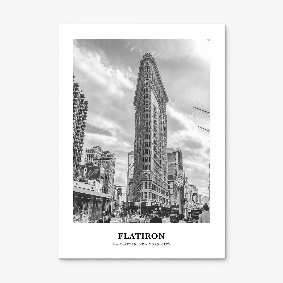 Flatiron Classic Poster, print only (unframed)