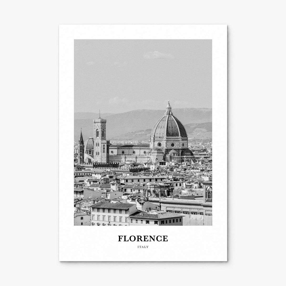Florence Classic No 3 Poster, print only (unframed)