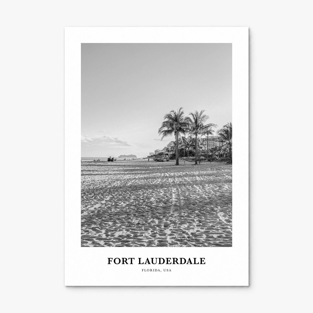 Fort Lauderdale Classic No 1 Poster, print only (unframed)