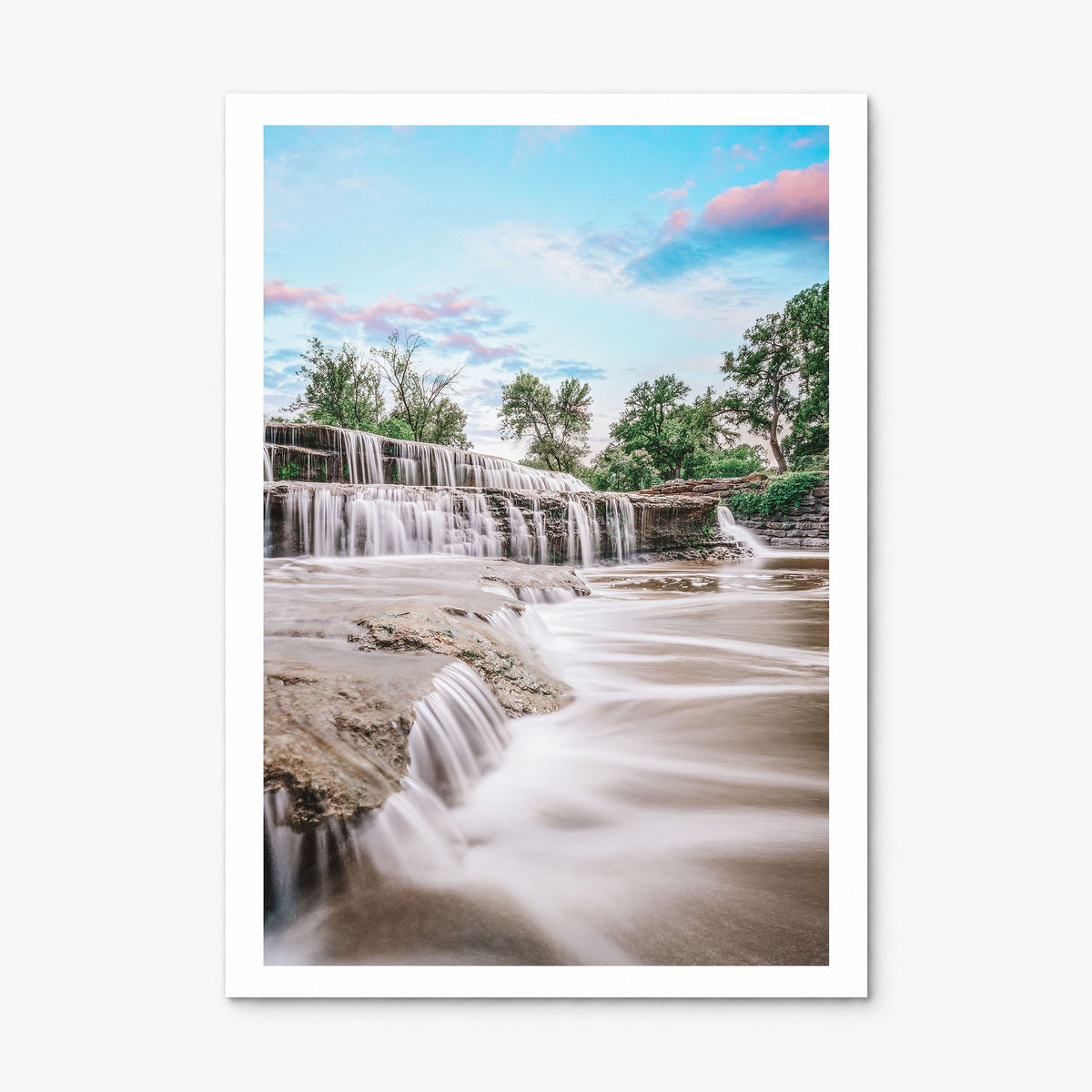 Fort Worth Photo No 2 Poster, print only (unframed), white border