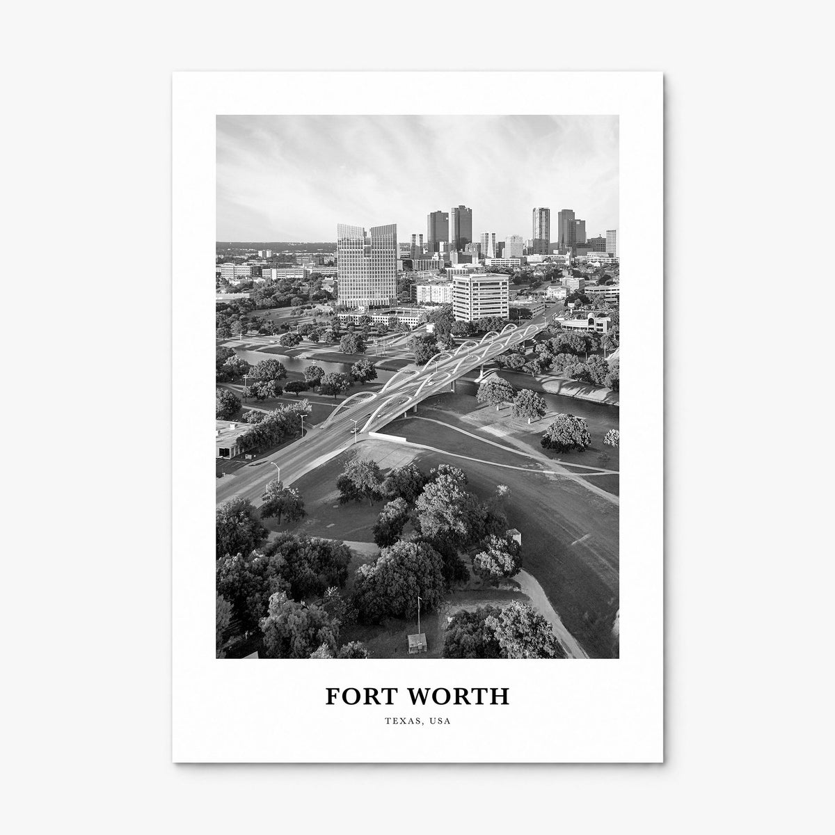 Fort Worth Classic No 1 Poster, print only (unframed)