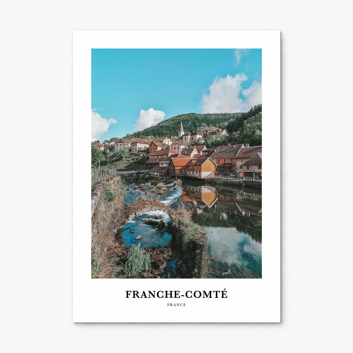 Franche-Comté Classic Poster, print only (unframed)