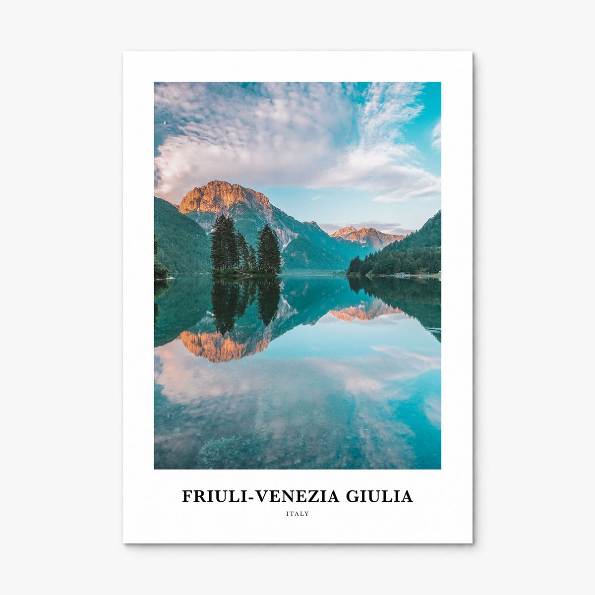 Friuli-Venezia Giulia Classic Poster, print only (unframed)