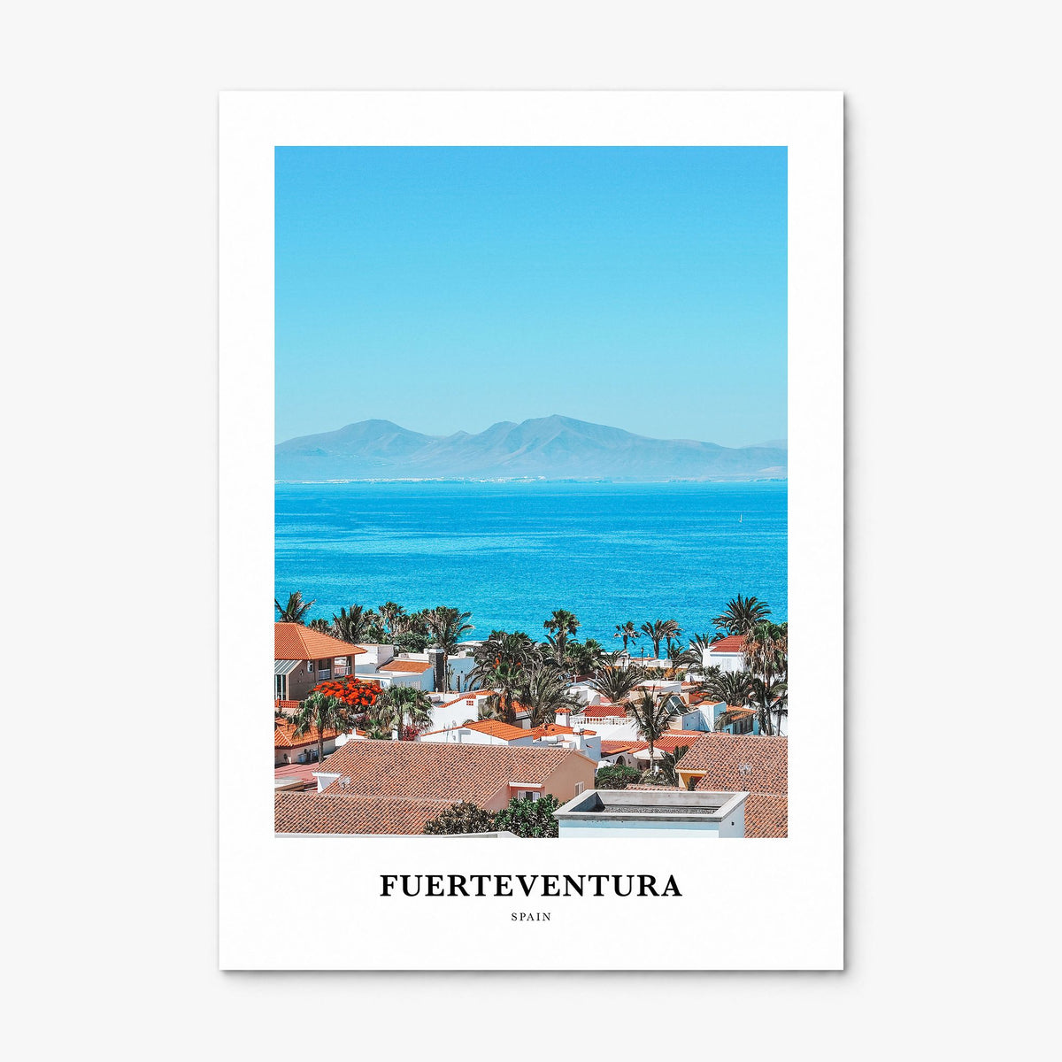 Fuerteventura Classic Poster, print only (unframed)