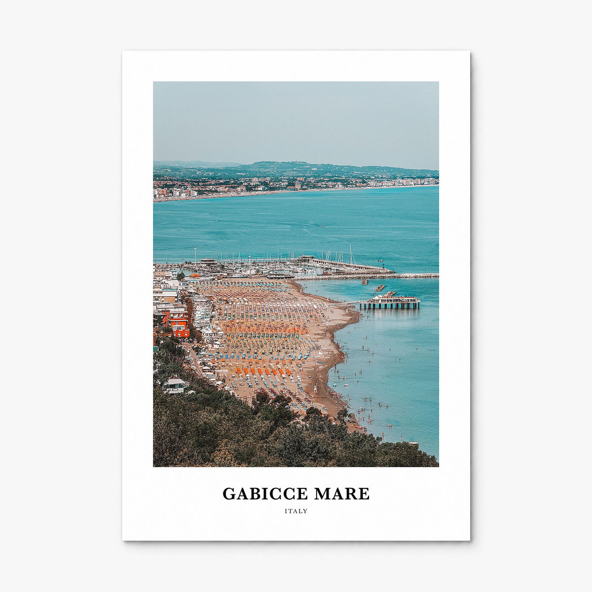 Gabicce Mare Classic Poster, print only (unframed)