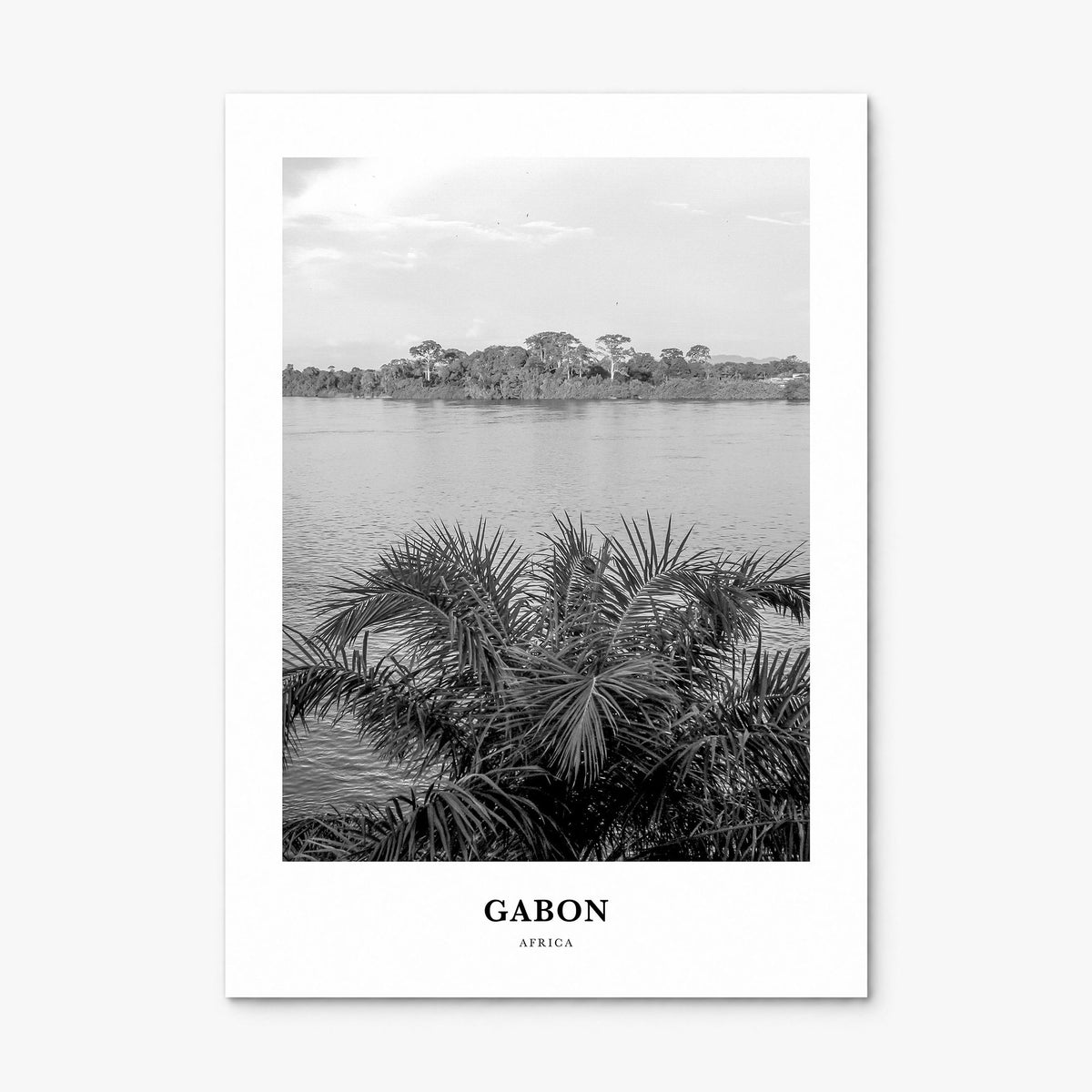 Gabon Classic Poster, print only (unframed)