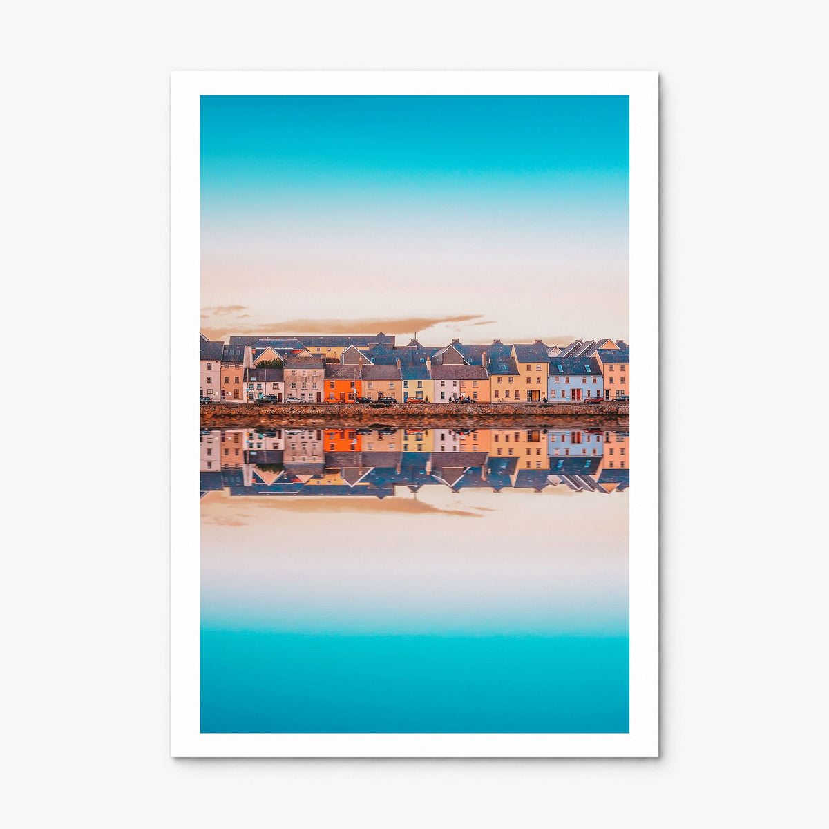 Galway Photo Poster, print only (unframed), white border