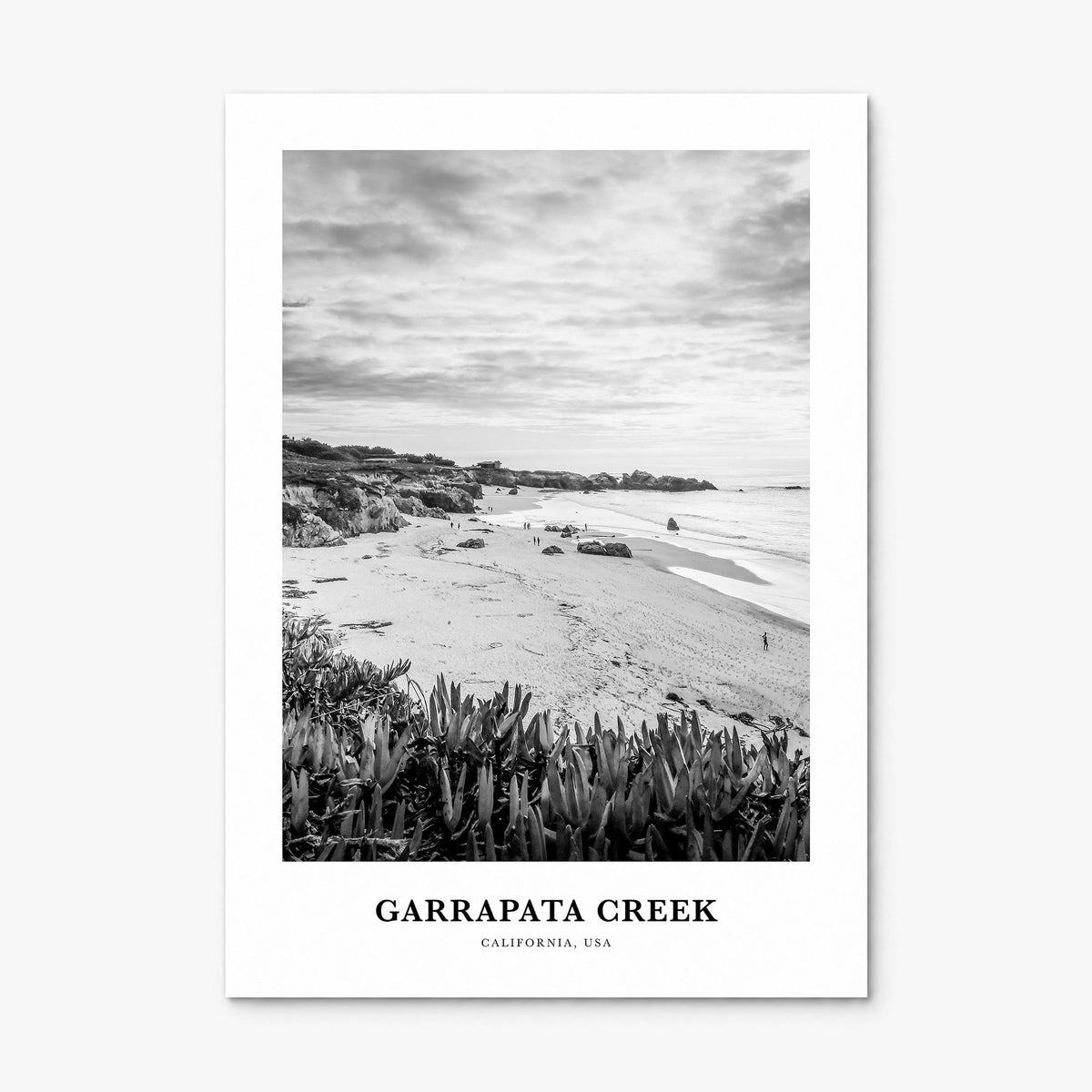 Garrapata Creek Classic Poster, print only (unframed)