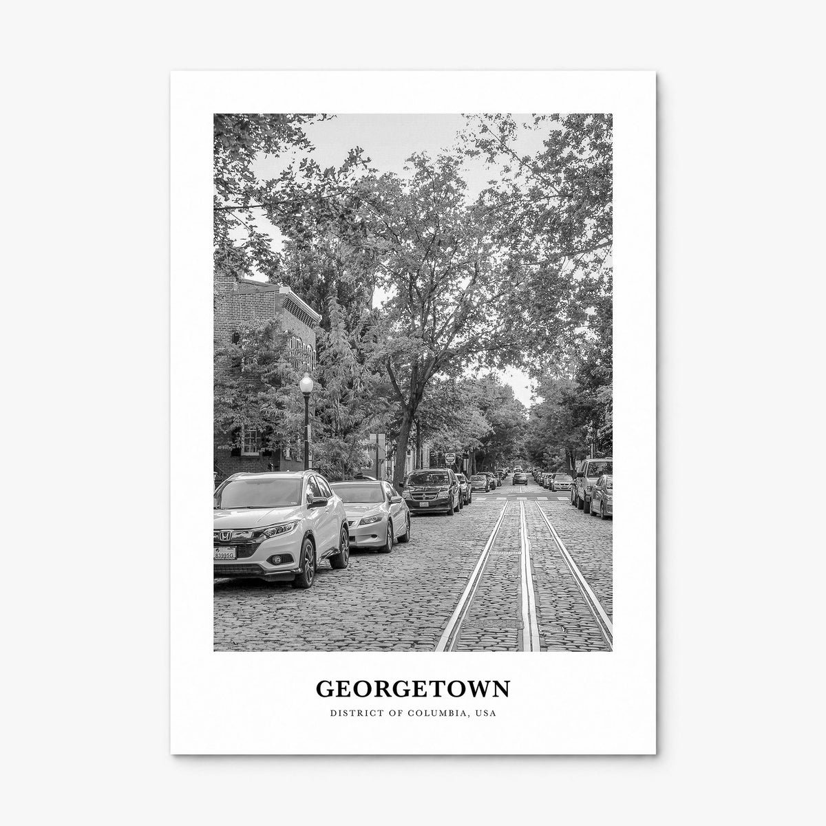 Georgetown, Washington, D.C. Classic Poster, print only (unframed)