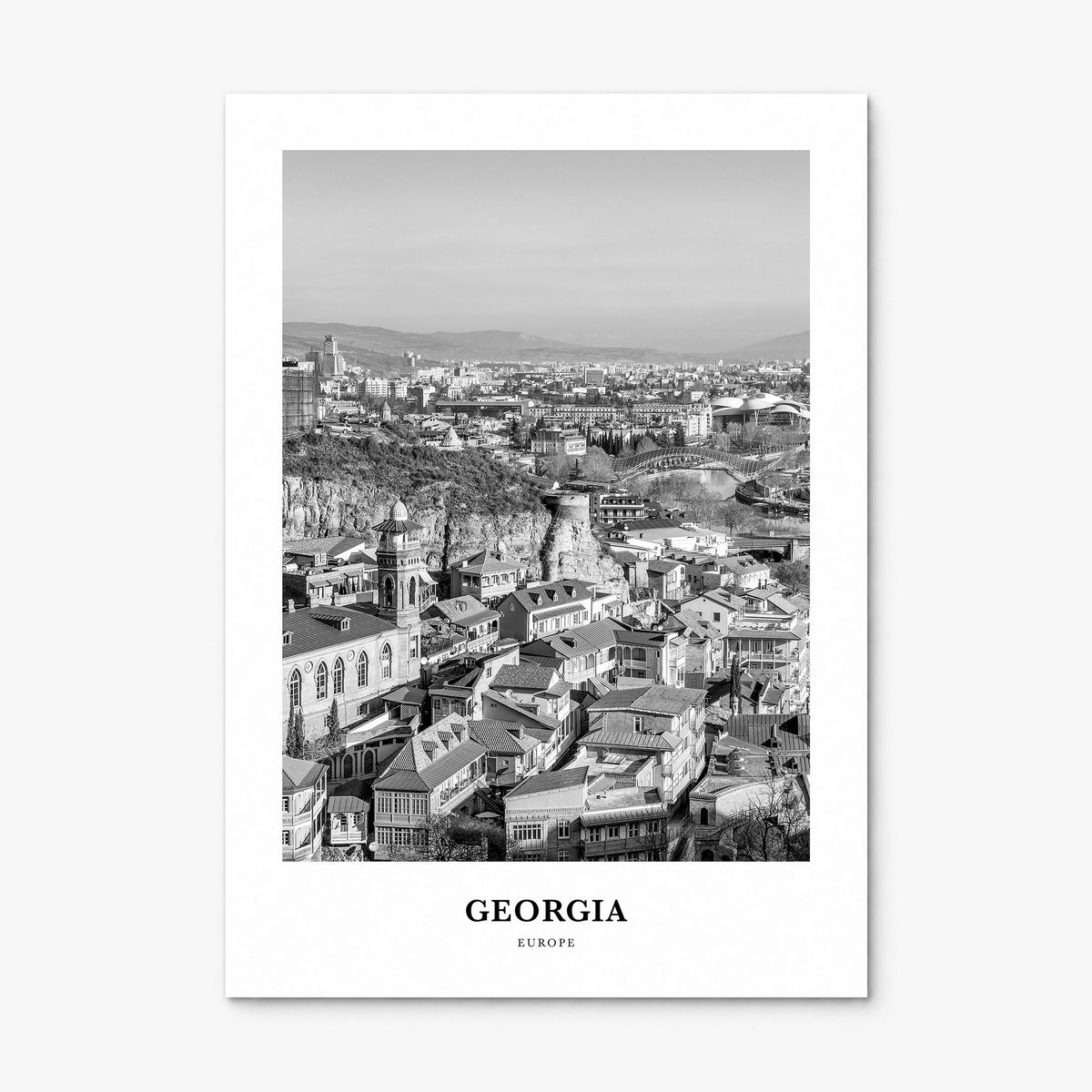 Georgia (Country) Classic Poster, print only (unframed)