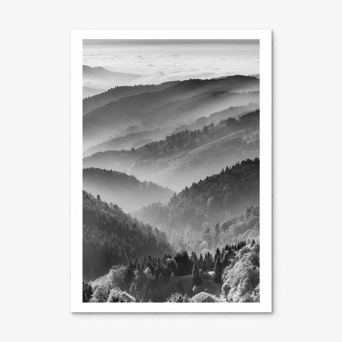 Germany Photo Poster, print only (unframed), white border