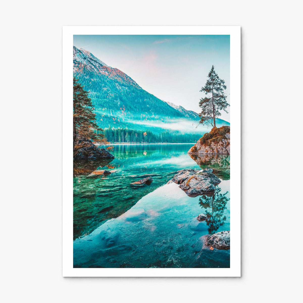 Germany Photo Poster, print only (unframed), white border