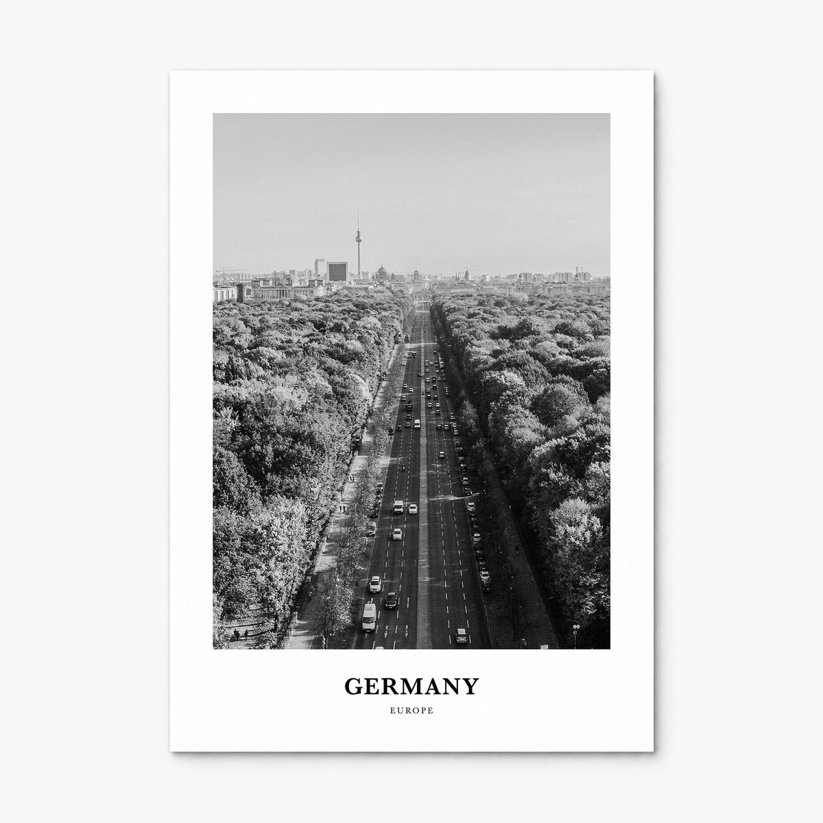 Germany Classic Poster, print only (unframed)