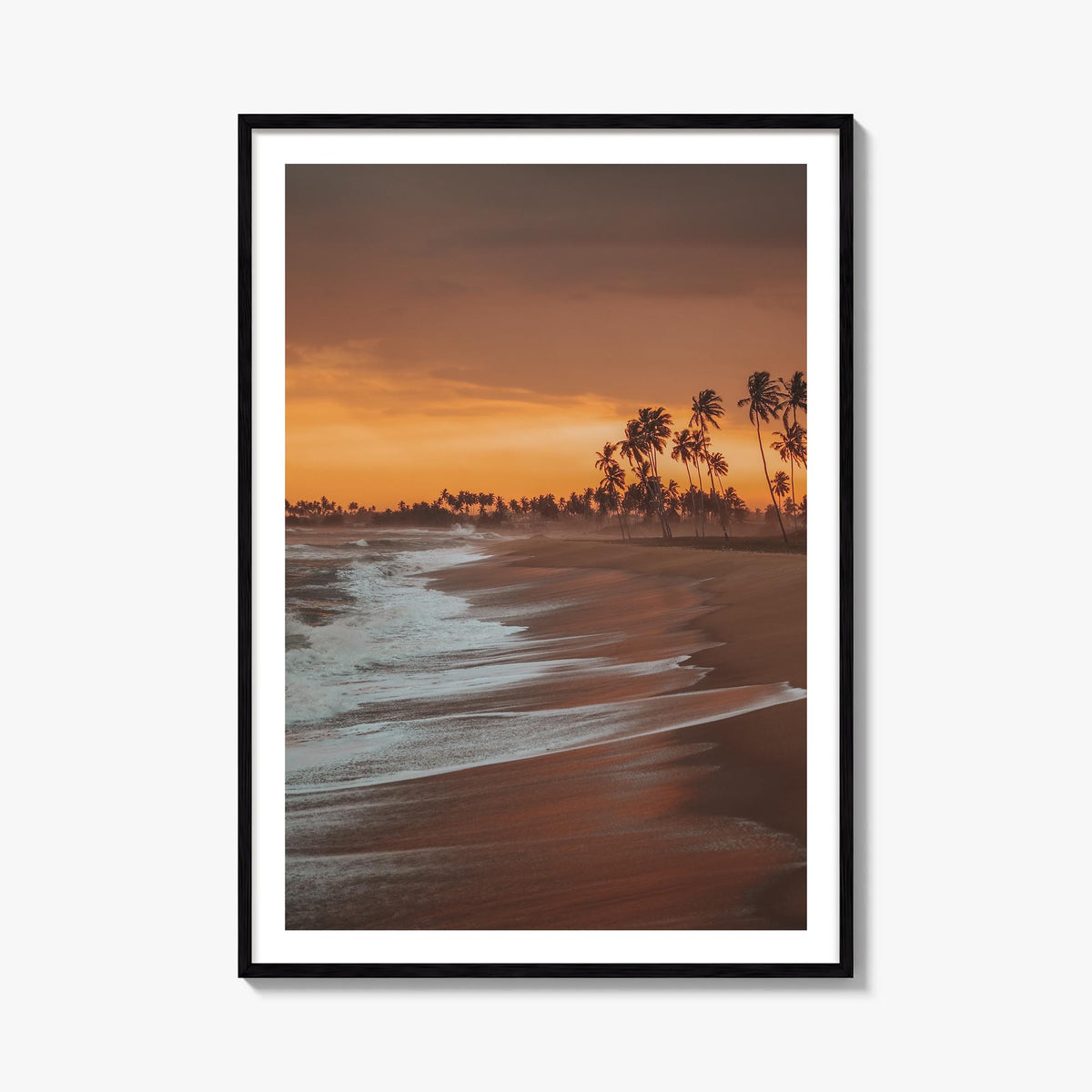Ghana colorful photo poster of Africa – vertical wall art, unframed print shown in interior mockup