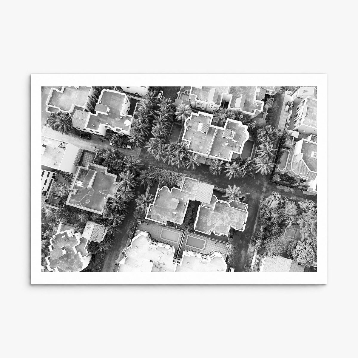 Ghana Photo Poster, print only (unframed), white border