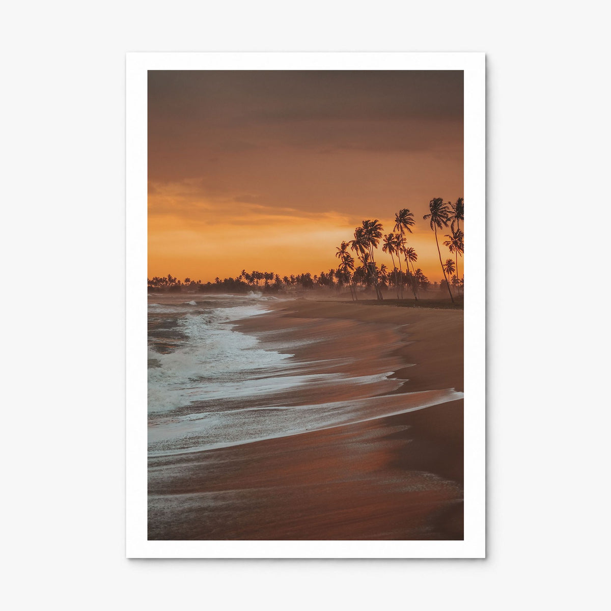 Ghana Photo Poster, print only (unframed), white border