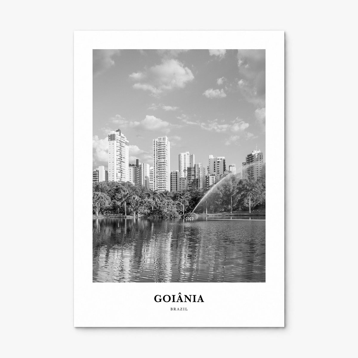 Goiânia Classic Poster, print only (unframed)