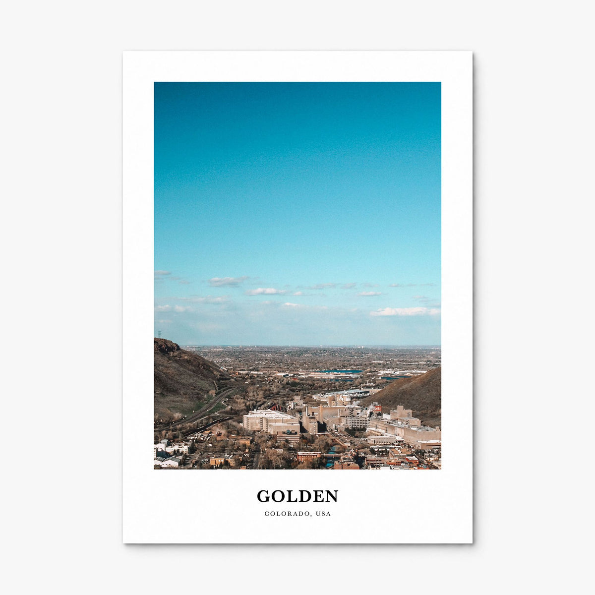 Golden Classic Poster, print only (unframed)