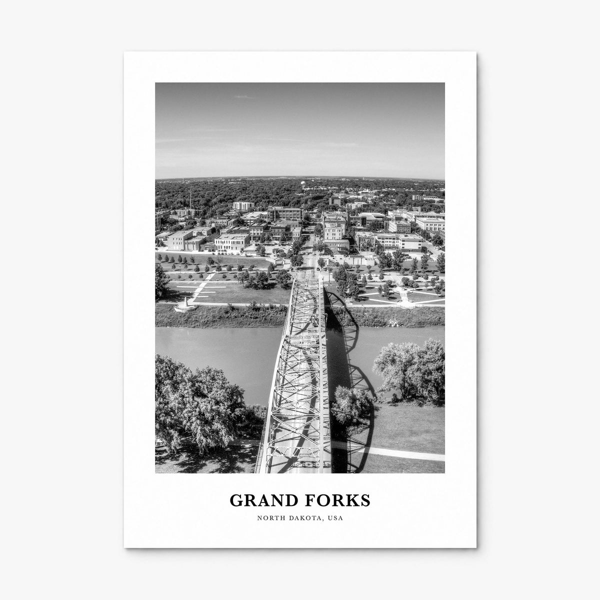 Grand Forks Classic Poster, print only (unframed)