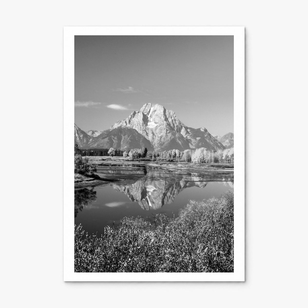 Grand Teton National Park Photo No 1 Poster, print only (unframed), white border