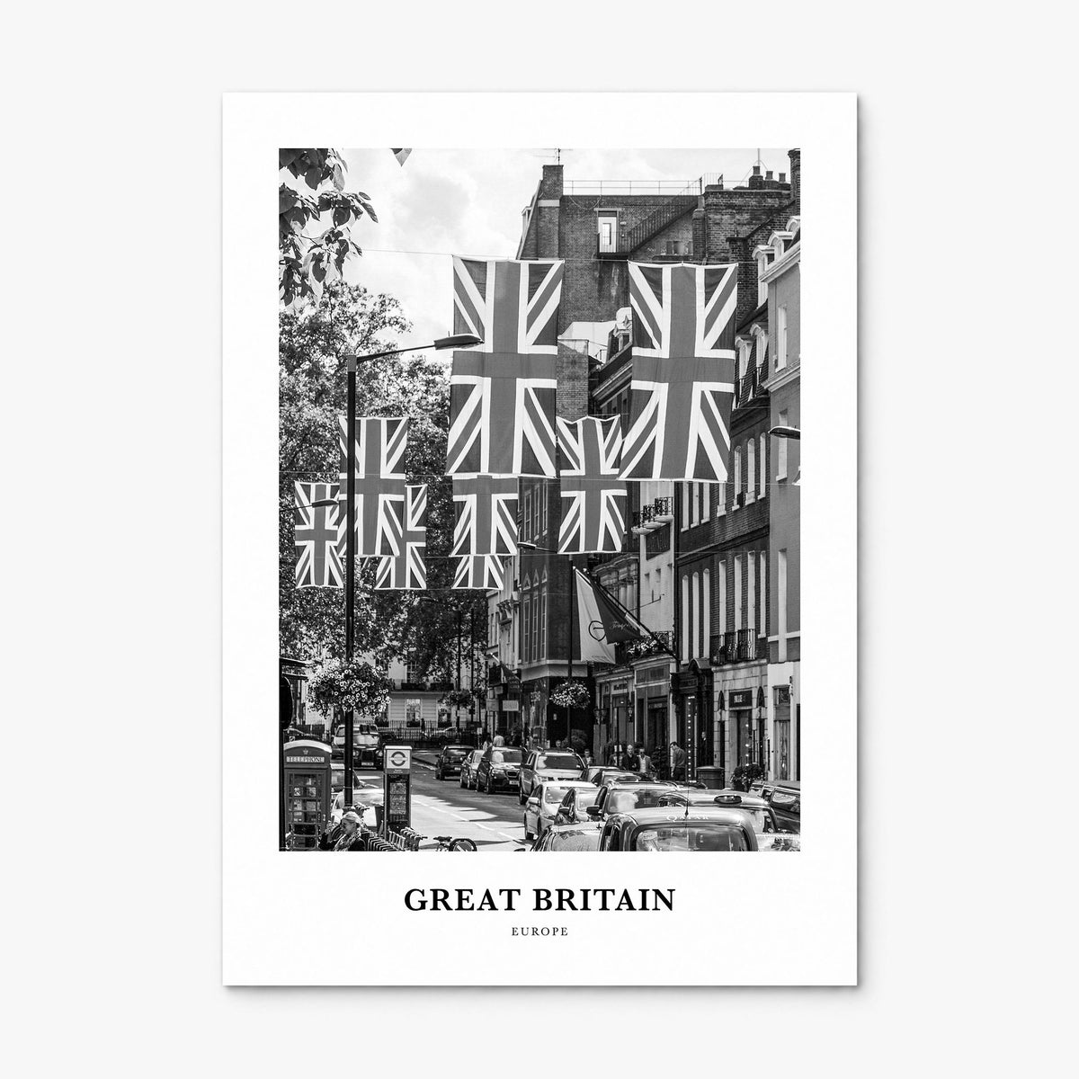 Great Britain Classic Poster, print only (unframed)