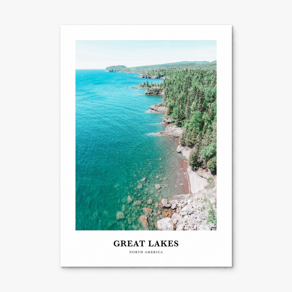 Great Lakes Classic Poster, print only (unframed)