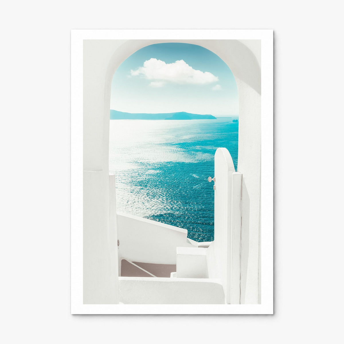 Greece Photo No 2 Poster, print only (unframed), white border