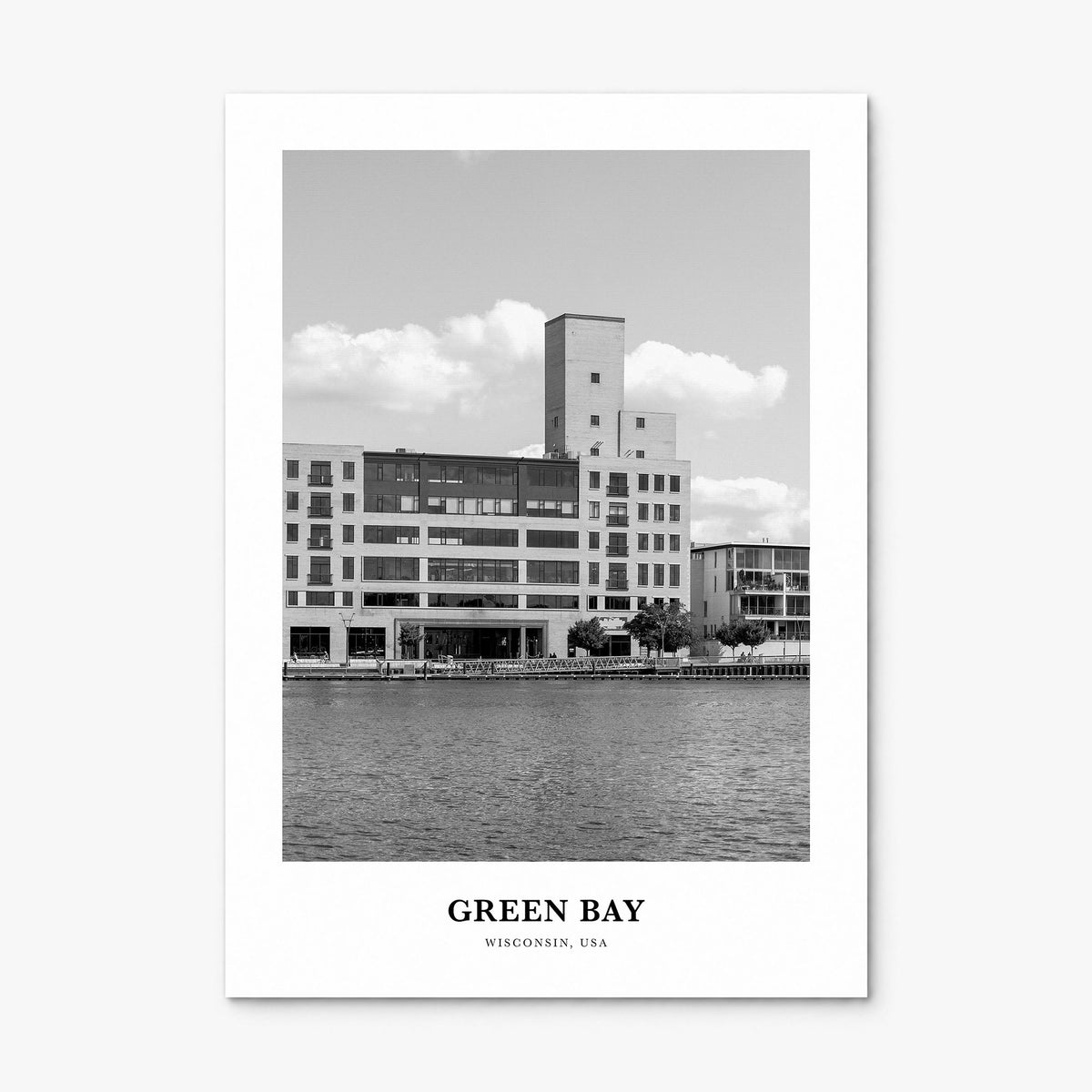 Green Bay Classic Poster, print only (unframed)