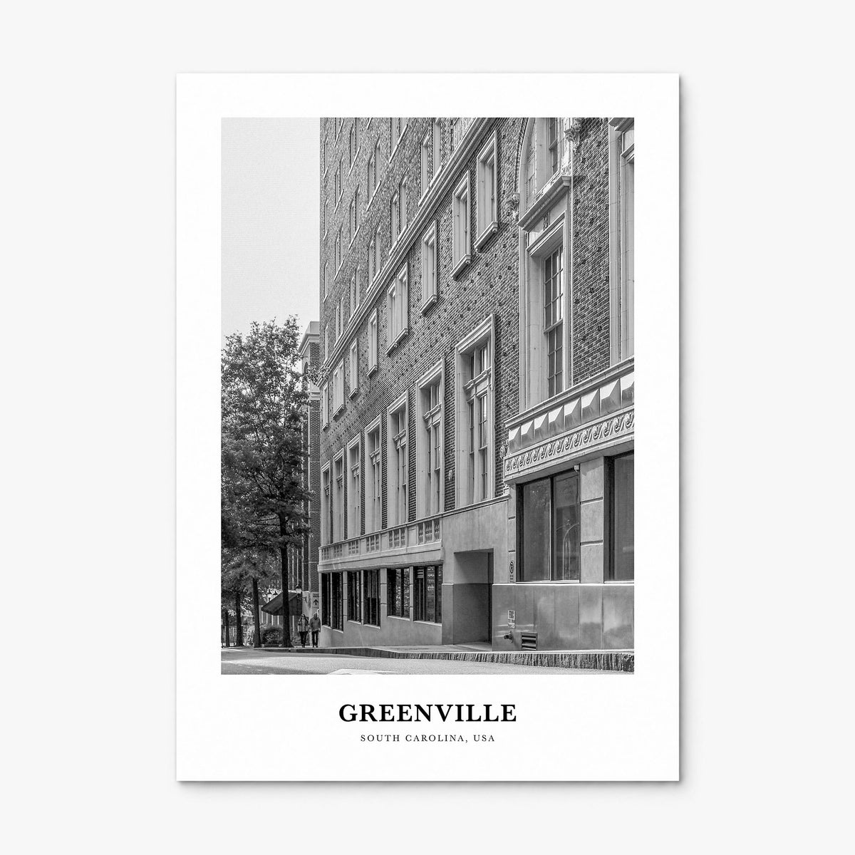 Greenville, South Carolina Classic No 1 Poster, print only (unframed)