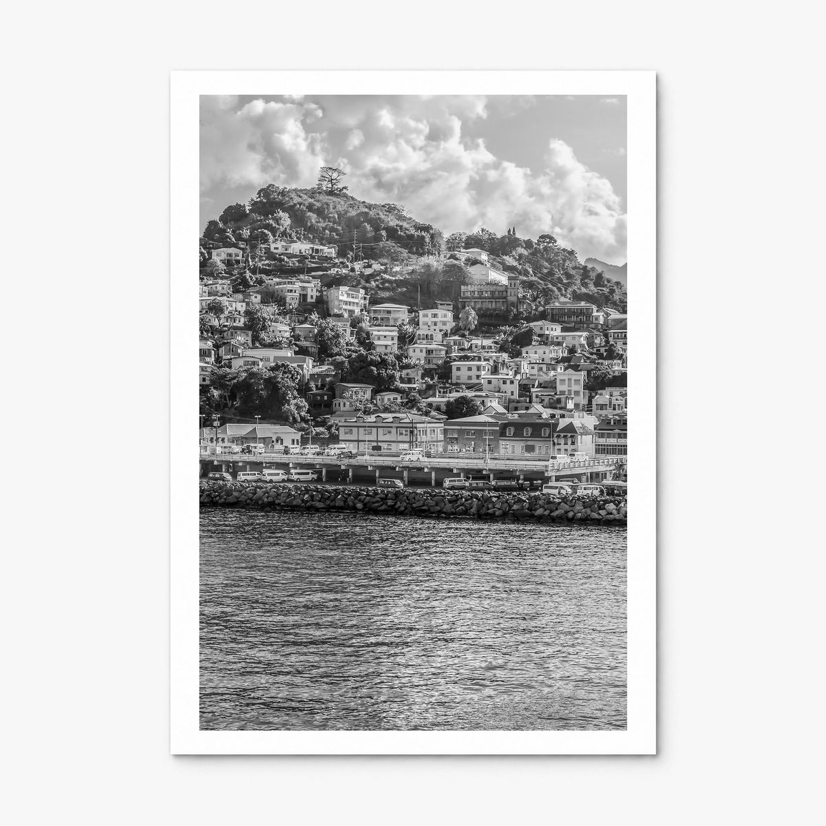 Grenada Photo Poster, print only (unframed), white border