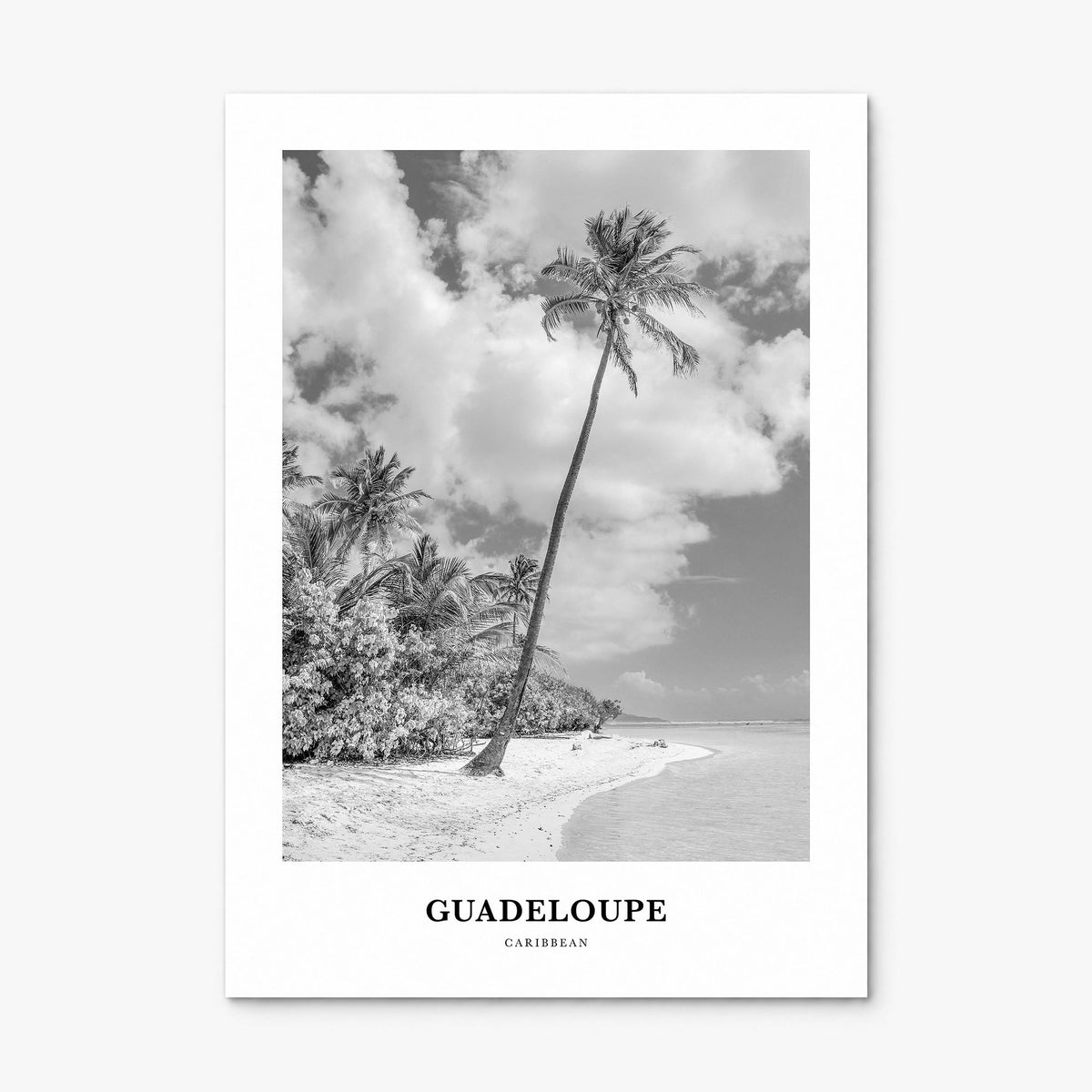 Guadeloupe Classic Poster, print only (unframed)